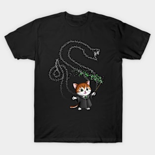 Kitten Wizard - Snake T-Shirt